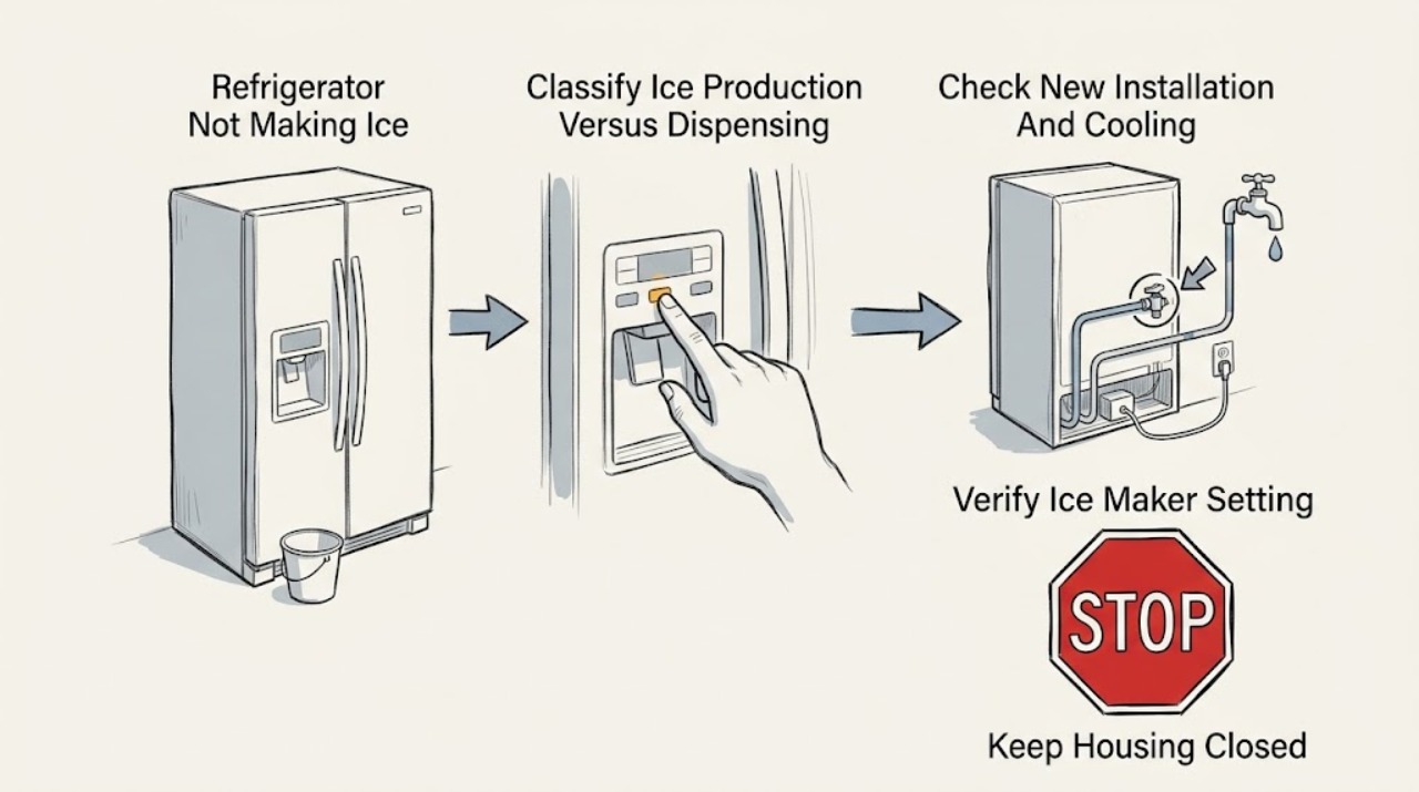 Refrigerator Not Making Ice