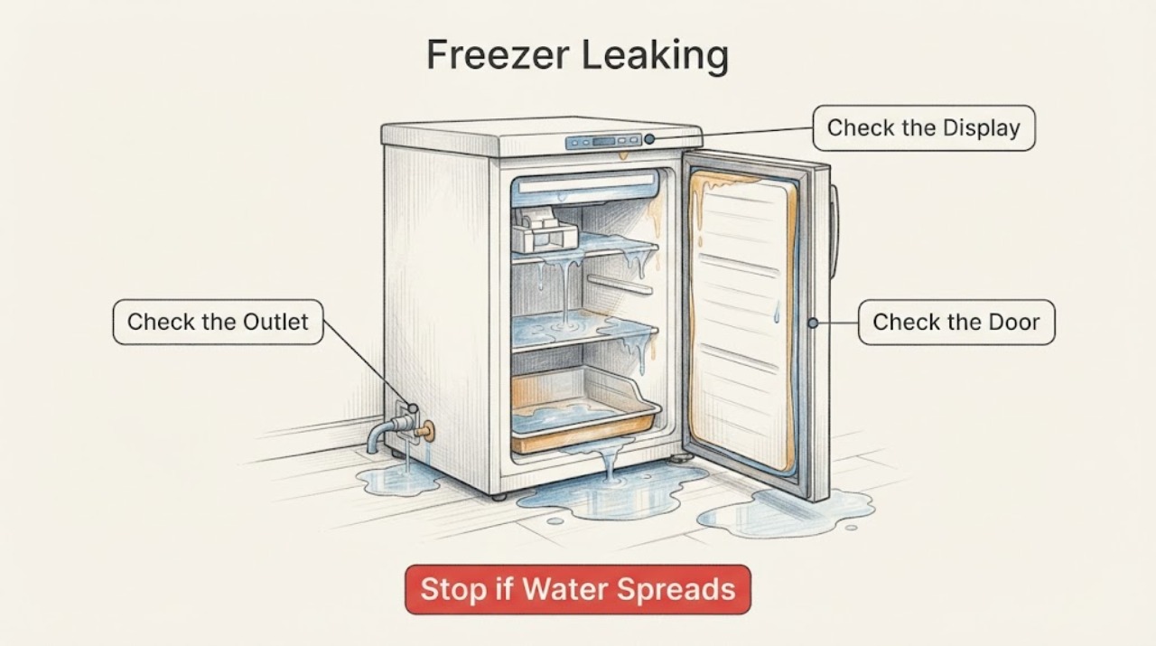 Freezer Leaking