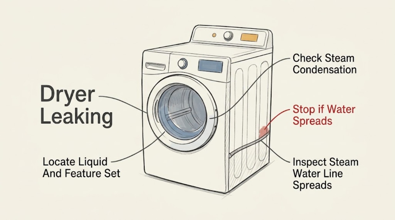 Dryer Leaking