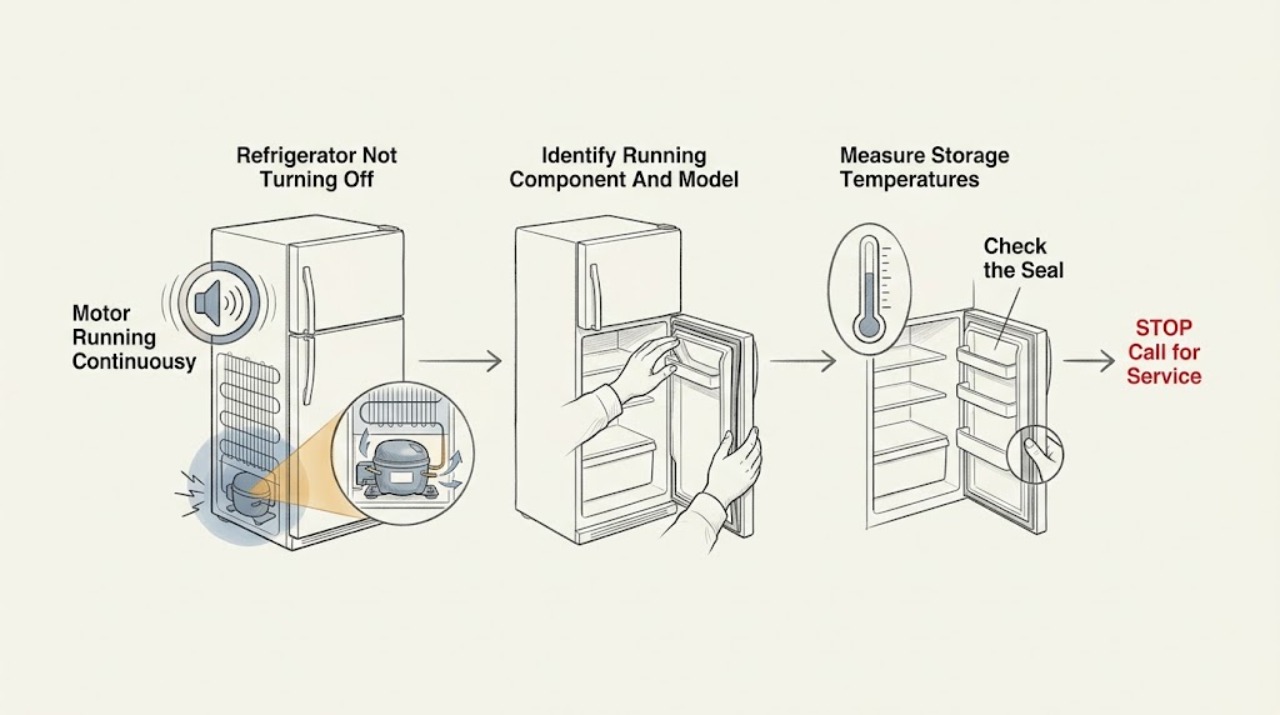 Refrigerator Not Turning Off